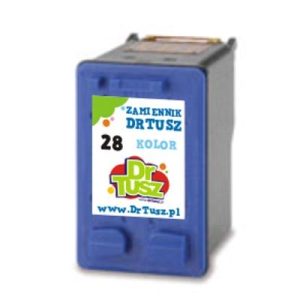 Nowość. tusz zamiennik 28 do hp kolorowy w super cenie + dostawa 24h