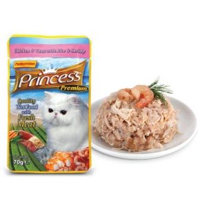 Nowość. super cena: premium kurczak z krewetkami 70g