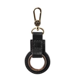 Nowość. Czarny brelok Tuscany Leather z naturalnej skóry w super cenie