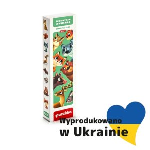 Nowość. puzzlika góry 8w1 – zwierzęta w super cenie