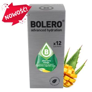 Nowość: bolero aloe vera mango 9g x12 ze stewią w super cenie
