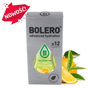 Nowość. bolero iced green tea citrus 12x3g ze stewią super cena