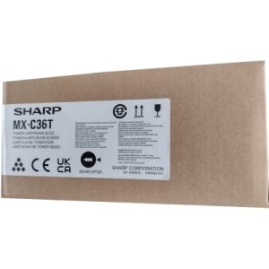 Nowość. super cena – oryginalny toner sharp mxc36tm purpurowy 24h