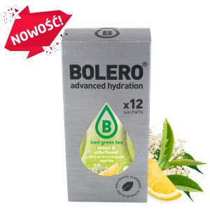 Nowość. zielona herbata lemon & elderflower 3g x12 w super cenie