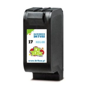 Nowość. kolorowy tusz zamiennik 17 do hp w super cenie + szybka dostawa