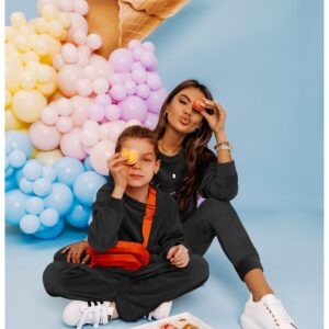 Nowość. dziecięcy dres welurowy nemo czarny w super cenie
