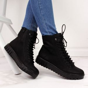 Nowość. Komfortowe botki Rieker Y3420-00 czarne w super cenie