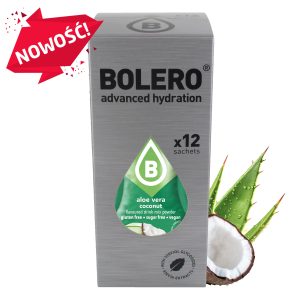 Nowość. bolero aloe vera & coconut 12x9g ze stewią w super cenie