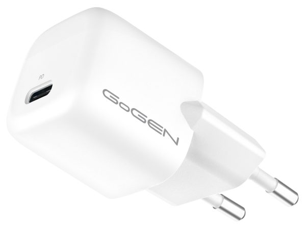 Ładowarka sieciowa USB-C PD 30W GoGEN ACHPD130W biała