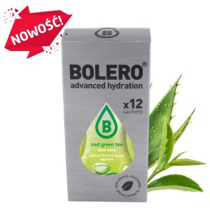 Nowość. bolero iced green tea aloe vera 12x3g super cena