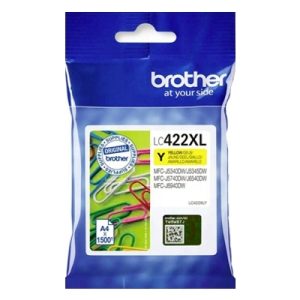 Nowość. oryginalny brother lc-422 xl y żółty w super cenie