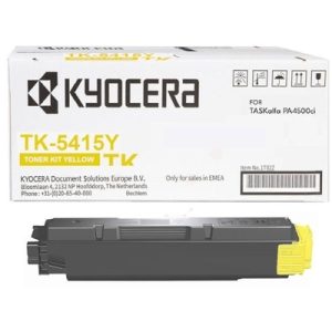 Nowy toner kyocera tk-5415y żółty – super cena, szybka dostawa