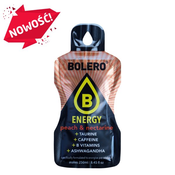 Bolero 7g Energy Peach&Nectarine ze stewią
