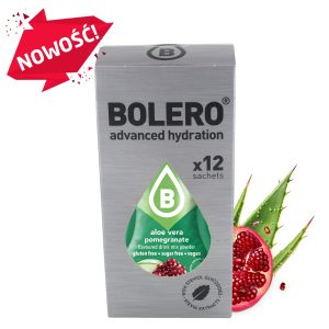 Nowość. bolero aloe vera & pomegranate 12 szt. w super cenie