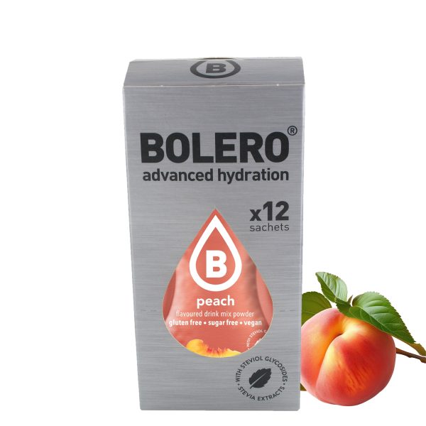 Bolero 3g 12szt Peach (Brzoskwinia) ze stewią