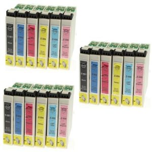 Nowość. komplet 3x tusze t0807 do epson w super cenie 24h
