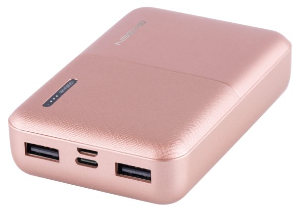 Powerbank Gogen PB100007RG różowy 10000 mAh 2xUSB