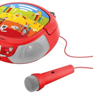 Nowość. Super cena: muzyczny boombox z mikrofonem Gogen dla dzieci