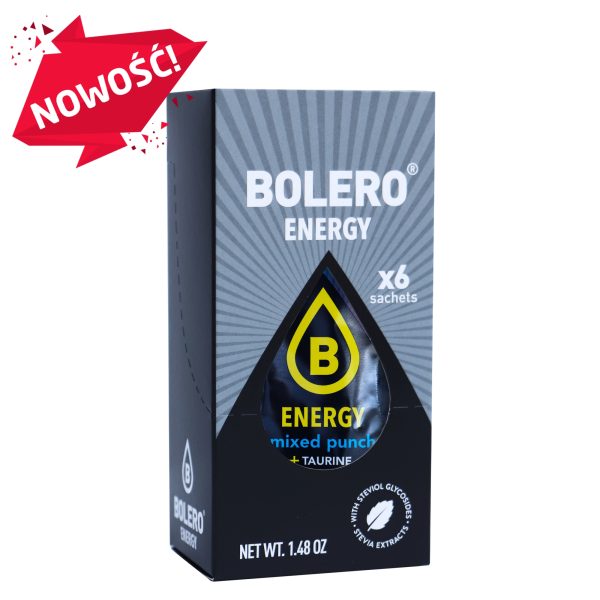 Bolero 7g 6szt Energy Mixed Punch ze stewią