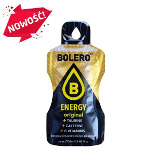 Nowość. bolero energy 7g stevia – super cena, energia na dłużej