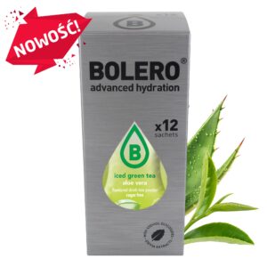 Nowość. bolero zielona herbata z aloesem 12x8g super cena