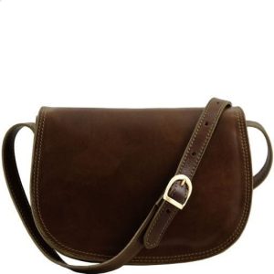Nowość. torebka tuscany leather isabella dark brown – super cena