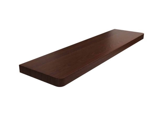 Parapet Laminowany MDF Ciemny Orzech 4cm