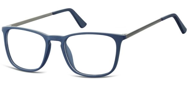 Okulary oprawki zerówki korekcyjne nerdy Unisex Sunoptic AC25C ciemnogranatowe