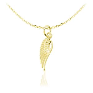 Naszyjnik Skrzydło - 24k złocenie