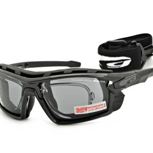 Polaryzacyjne okulary sportowe przeciwsłoneczne GOGGLE T557-1PR Korekcja + Pasek + Gąbka