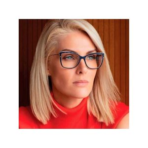 Okulary kocie do komputera damskie z filtrem BLUE Light zerówki 2587-1 (wideo)