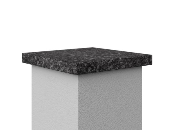 Daszek płaski granitowy Steel Grey 2cm LAPPATO