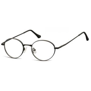 Okulary zerówki oprawki korekcyjne medium M299D czarny