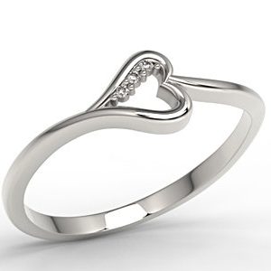 Pierścionek ze złota z brylantami LP-41B