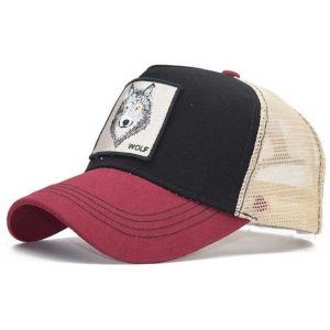 Czapka z Daszkiem bejsbolówka tirówka CZD11 wzór Wilk