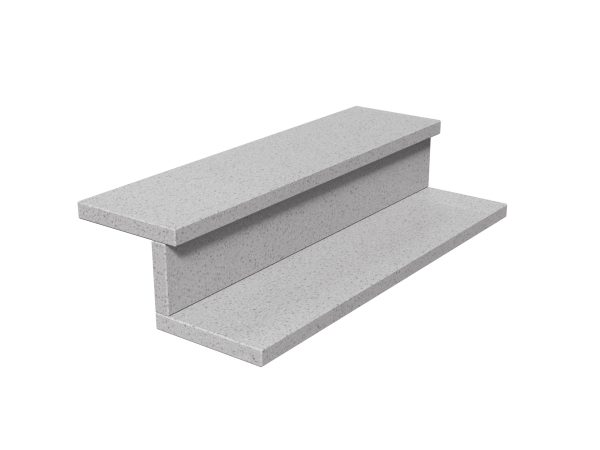 Schody aglomarmur Light Grey  3cm