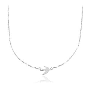 Srebrny naszyjnik Hailey - jaskółka