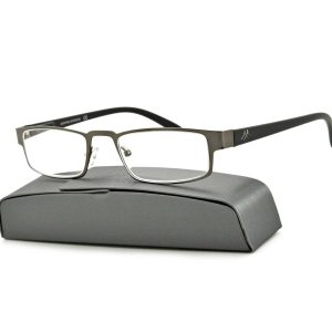 Plusy okulary do czytania metalowe Montana MR87 moc: +1