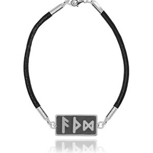 Skrypt Runiczny - Pomoc w Nauce - Bransoletka na rzemieniu