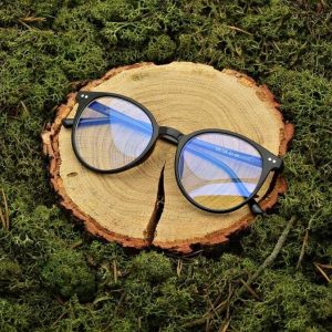 Okrągłe okulary Lenonki z filtrem światła niebieskiego do komputera zerówki STDBLF4