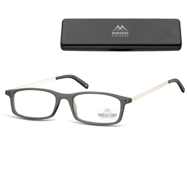 Kieszonkowe Okulary SLIM do Czytania Montana MR53 moc:+2