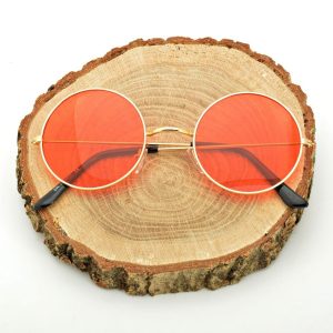 Okulary Przeciwsłoneczne Lenonki malinowe STD-41