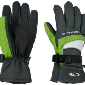 Zimowe Rękawice narciarskie Outhorn COZ-13-REM024 limonkowe r.S