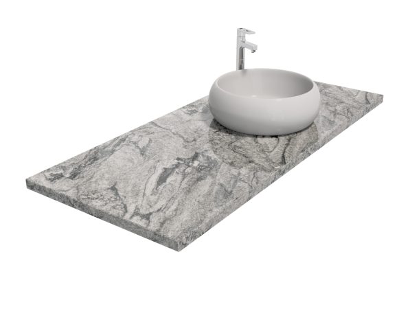 Blat łazienkowy z granitu Viscont White 5cm