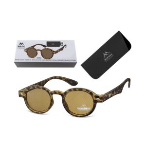 Przyciemniane Asferyczne Okulary do czytania Lenonki Montana MR92AS moc: +3.5