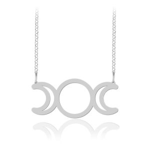 Naszyjnik Potrójna Bogini - Księżyc Fazy