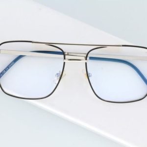 Okulary pilotki zerówki filtr Blue Light do komputera 2560-3