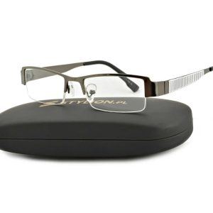 Minusy Okulary korekcyjne metalowo-żyłkowe ST309 moc: -1