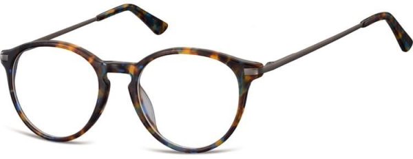 Okrągłe okulary oprawki zerowki korekcyjne Sunoptic AC50H