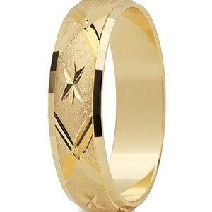 Obrączka z żółtego złota ST-20Z-m